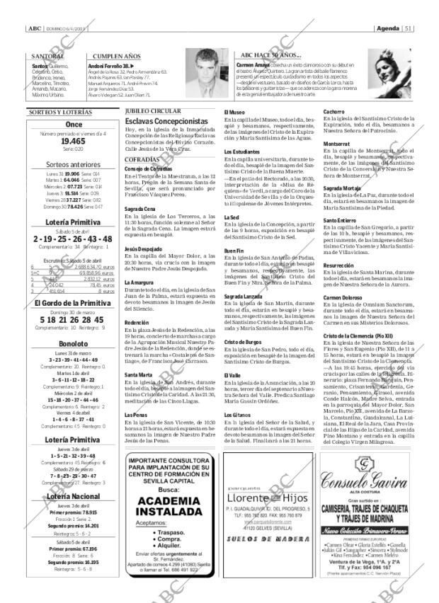 ABC SEVILLA 06-04-2003 página 51