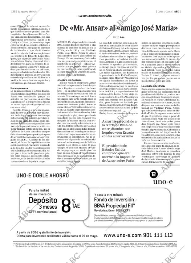 ABC MADRID 07-04-2003 página 25
