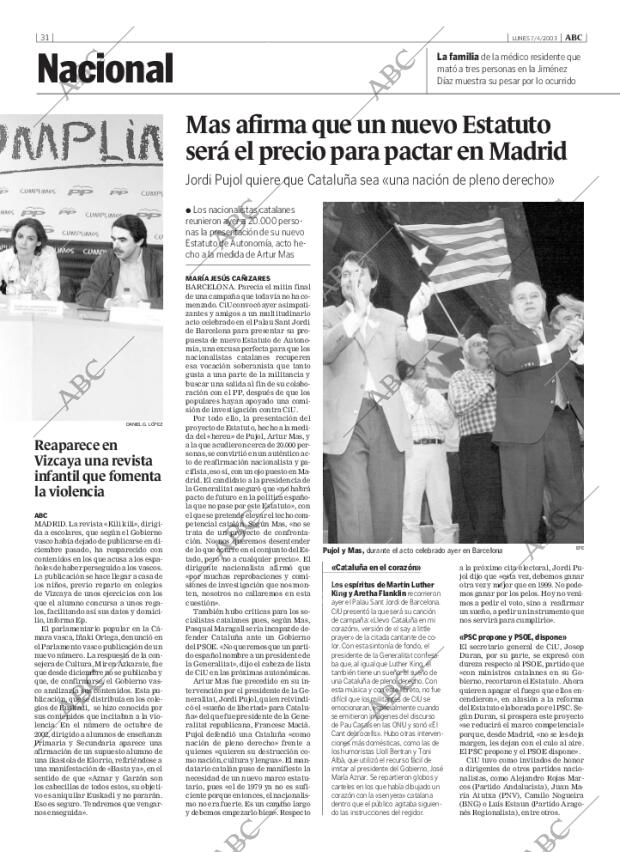 ABC MADRID 07-04-2003 página 31