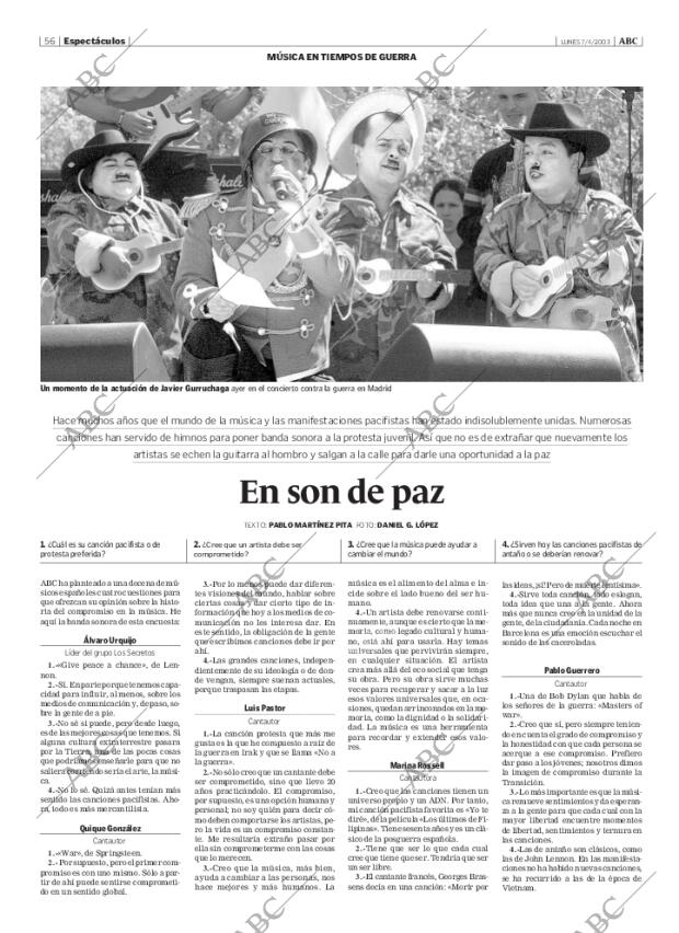 ABC MADRID 07-04-2003 página 56