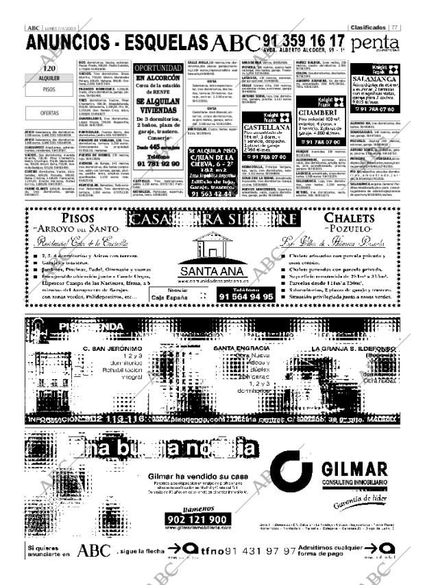 ABC MADRID 07-04-2003 página 77