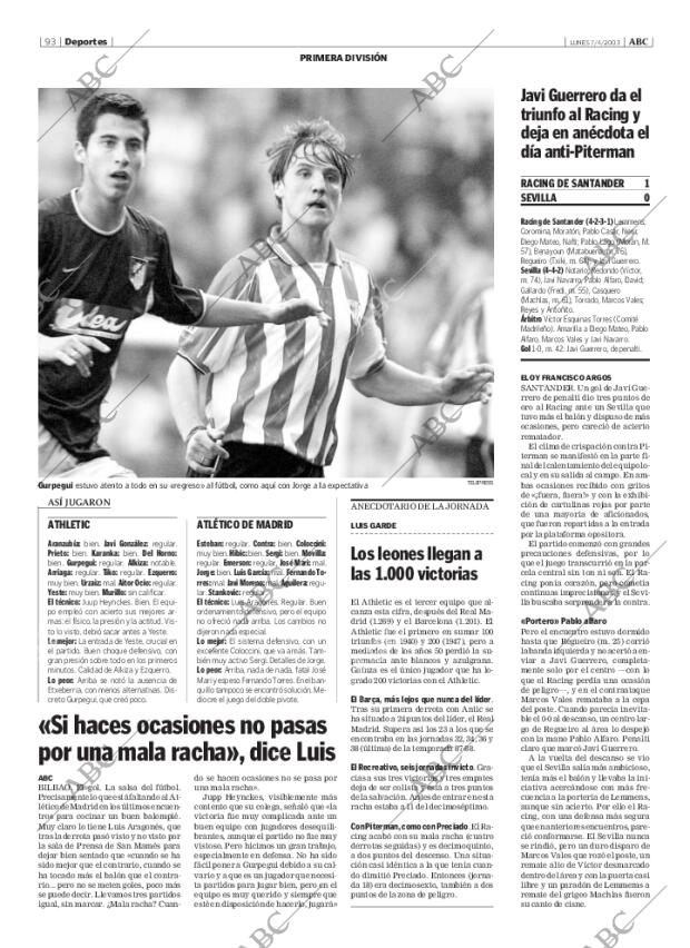 ABC MADRID 07-04-2003 página 93