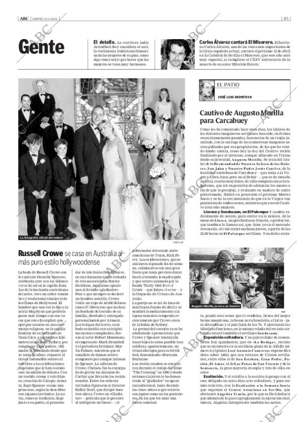 ABC SEVILLA 08-04-2003 página 85