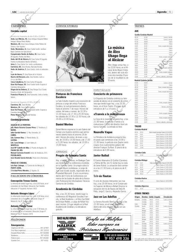 ABC CORDOBA 10-04-2003 página 51