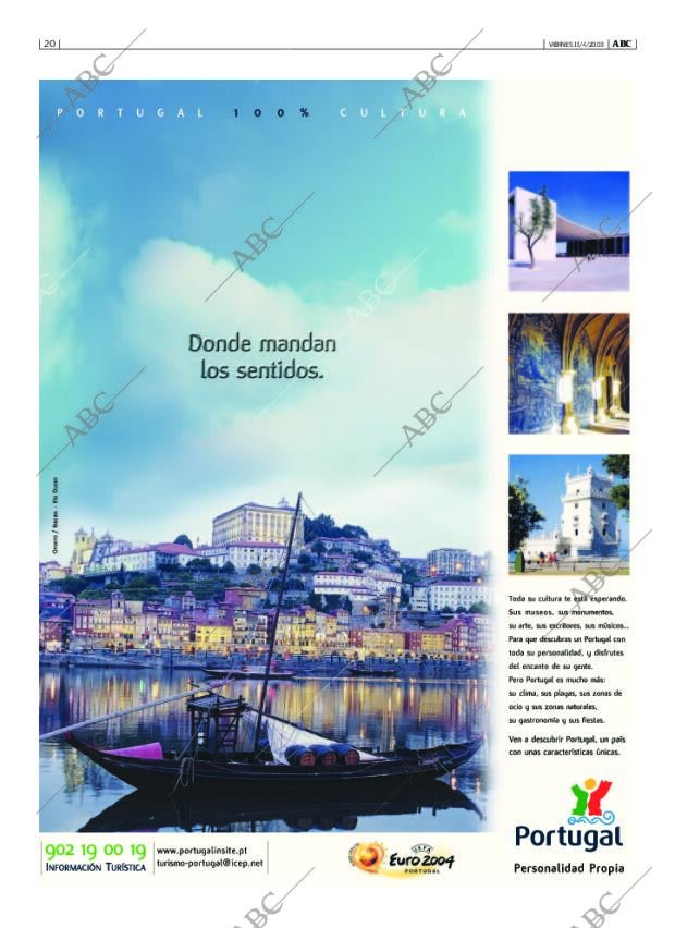 ABC MADRID 11-04-2003 página 20