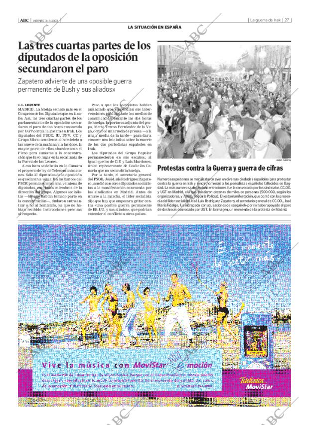 ABC MADRID 11-04-2003 página 27