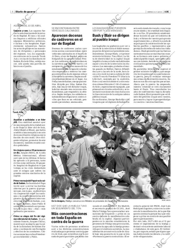 ABC MADRID 11-04-2003 página 4