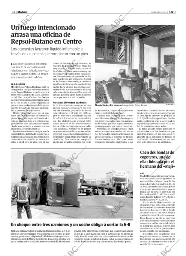 ABC MADRID 11-04-2003 página 44