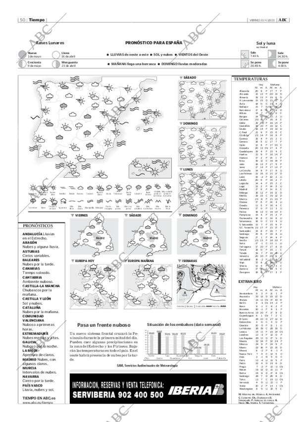 ABC MADRID 11-04-2003 página 50