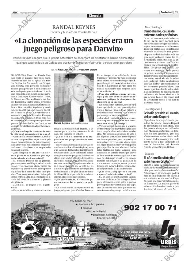 ABC MADRID 11-04-2003 página 59