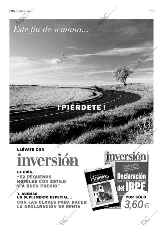 ABC MADRID 11-04-2003 página 67