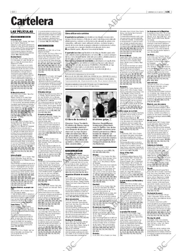 ABC MADRID 11-04-2003 página 68