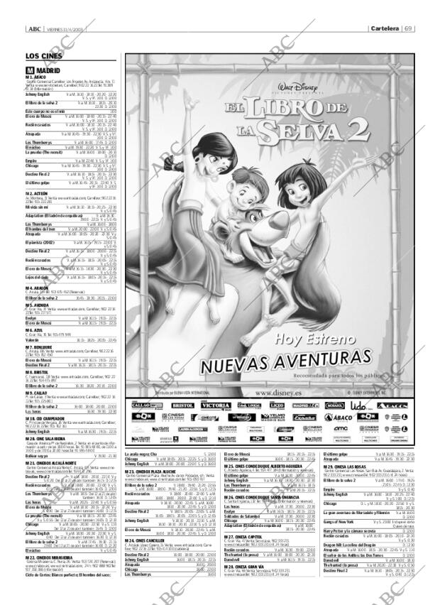 ABC MADRID 11-04-2003 página 69