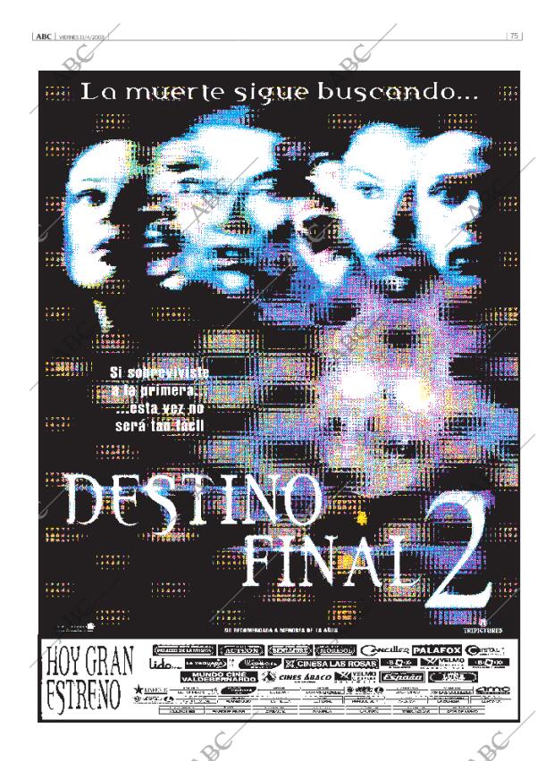 ABC MADRID 11-04-2003 página 75