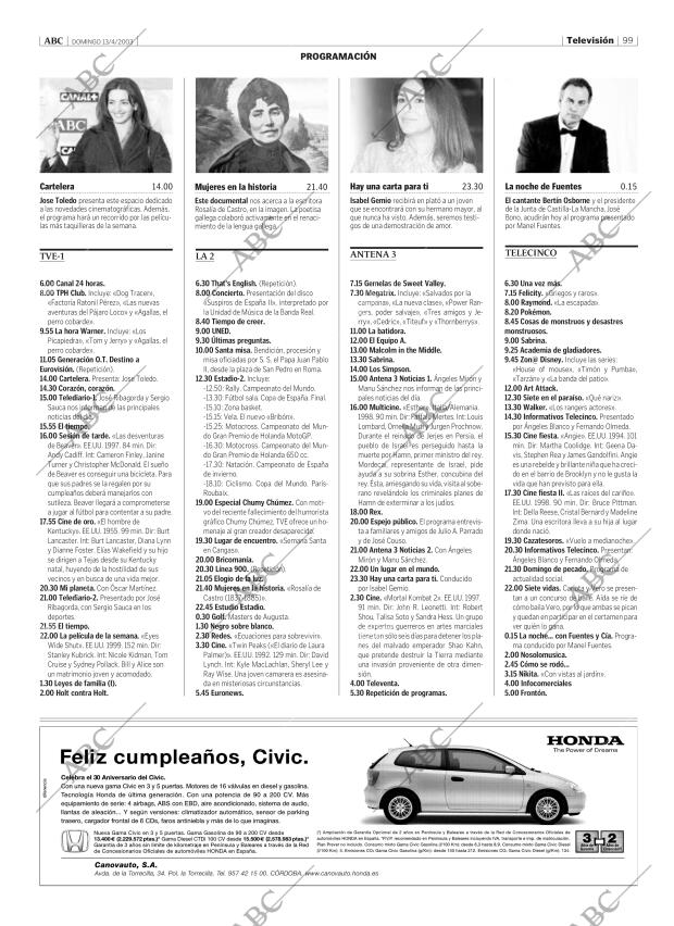 ABC CORDOBA 13-04-2003 página 99