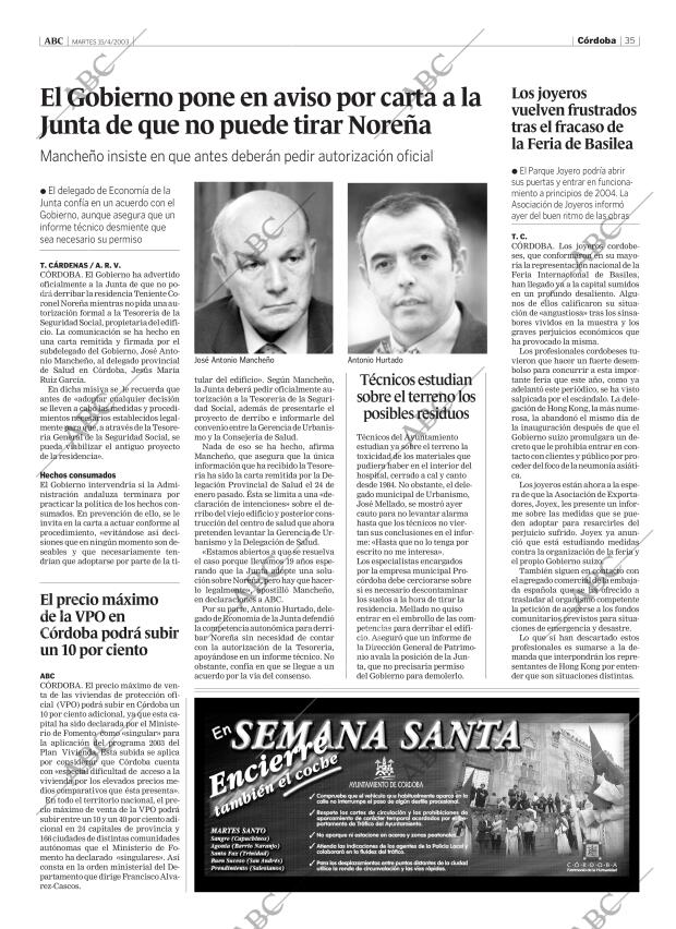 ABC CORDOBA 15-04-2003 página 35