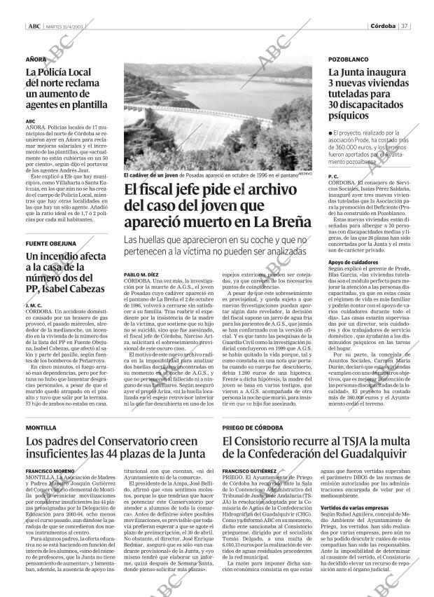 ABC CORDOBA 15-04-2003 página 37