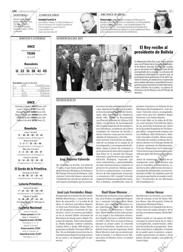 ABC CORDOBA 15-04-2003 página 49