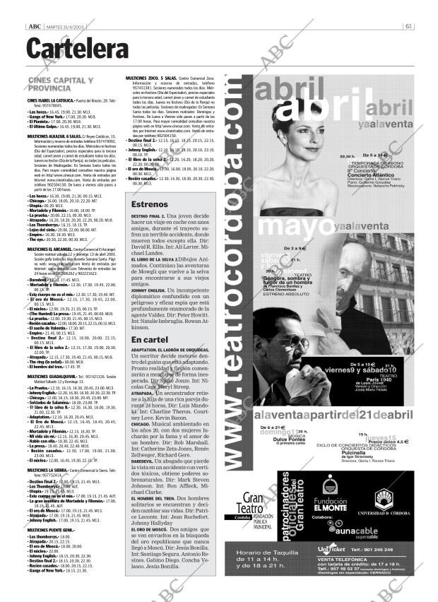 ABC CORDOBA 15-04-2003 página 61