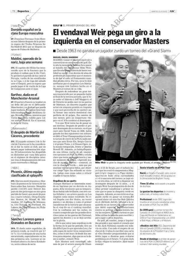 ABC CORDOBA 15-04-2003 página 78