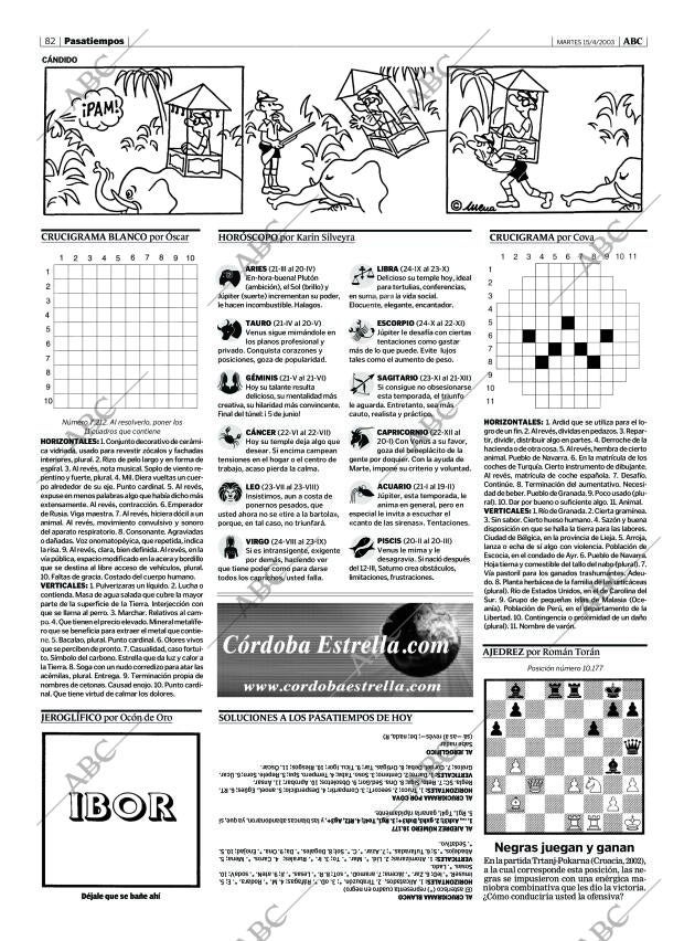ABC CORDOBA 15-04-2003 página 82