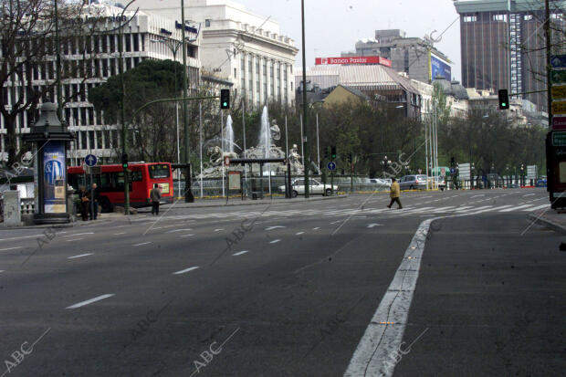 Jueves Santo las calles medio vacías por la festividad