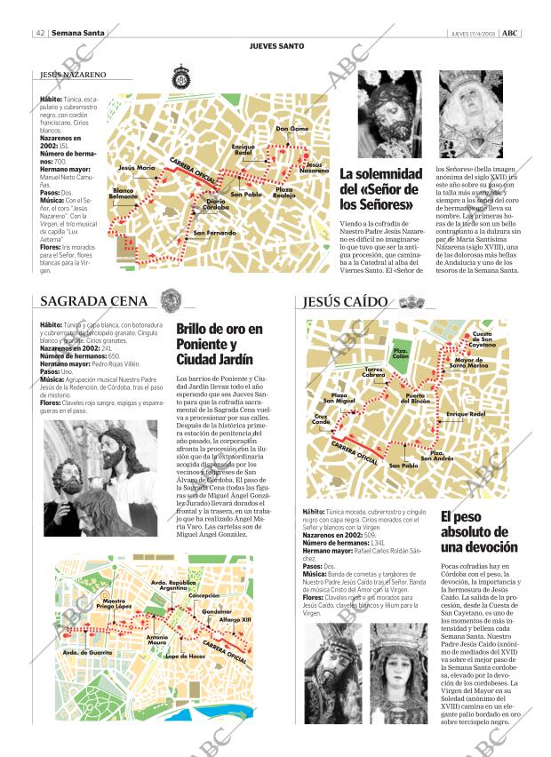 ABC CORDOBA 17-04-2003 página 42