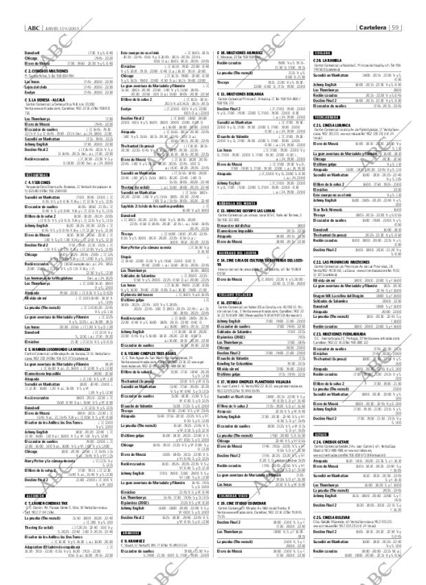 ABC MADRID 17-04-2003 página 59