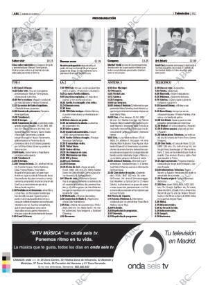 ABC MADRID 17-04-2003 página 91