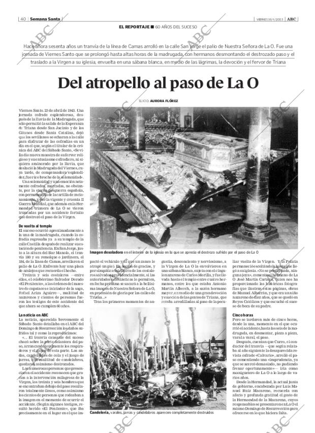 ABC SEVILLA 18-04-2003 página 40