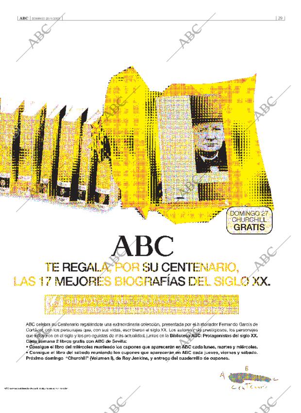 ABC SEVILLA 20-04-2003 página 29