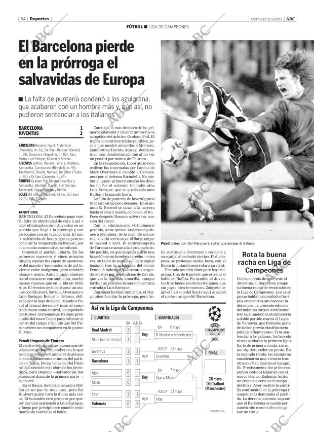 ABC CORDOBA 23-04-2003 página 84