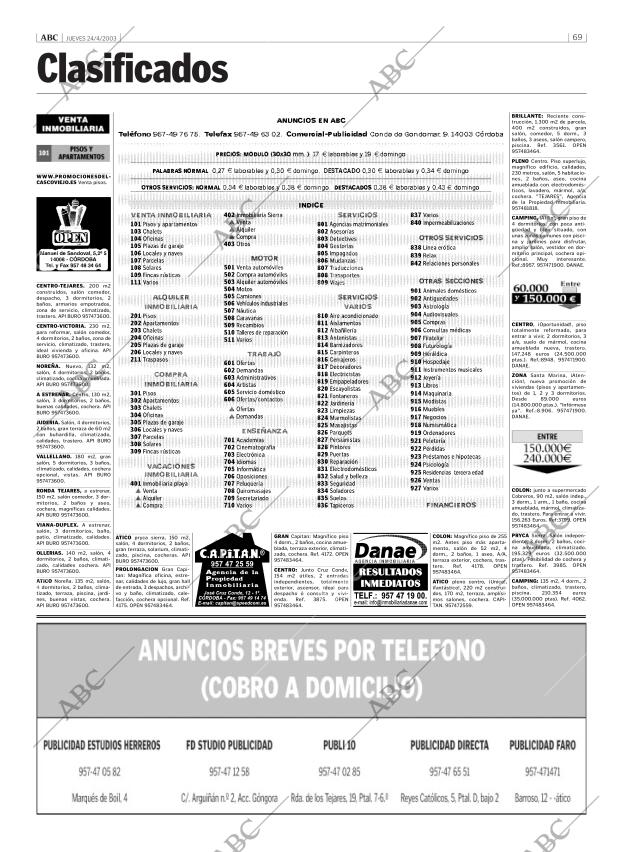 ABC CORDOBA 24-04-2003 página 69