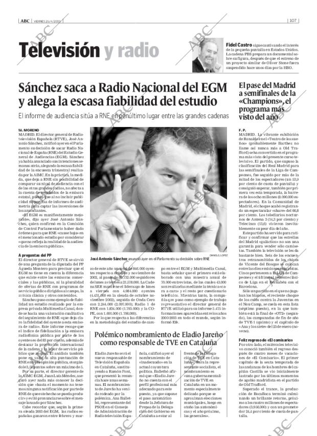 ABC MADRID 25-04-2003 página 107