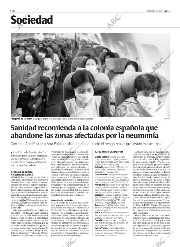 ABC MADRID 25-04-2003 página 48