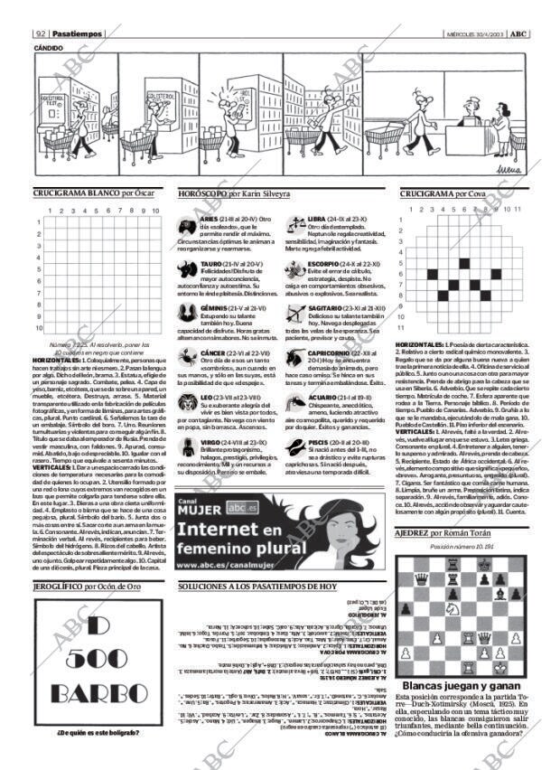 ABC SEVILLA 30-04-2003 página 92
