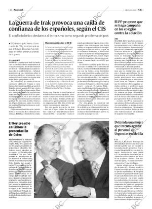 ABC MADRID 01-05-2003 página 18
