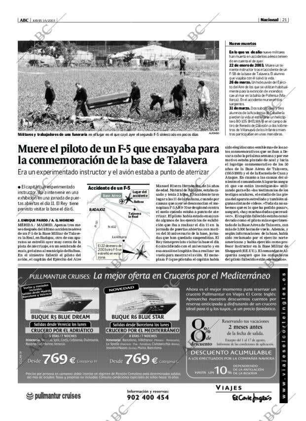 ABC MADRID 01-05-2003 página 21
