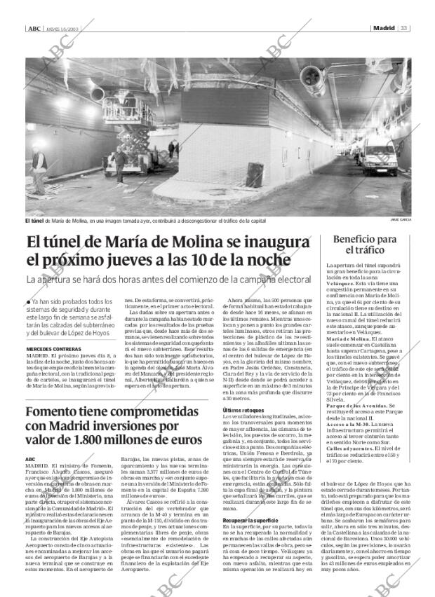 ABC MADRID 01-05-2003 página 33
