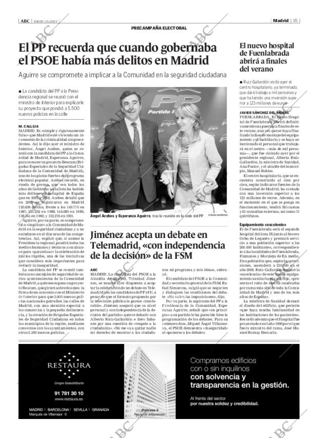 ABC MADRID 01-05-2003 página 35