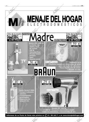 ABC MADRID 01-05-2003 página 38
