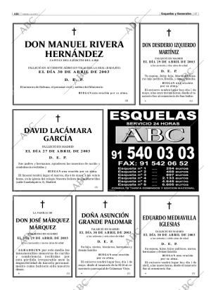 ABC MADRID 01-05-2003 página 67