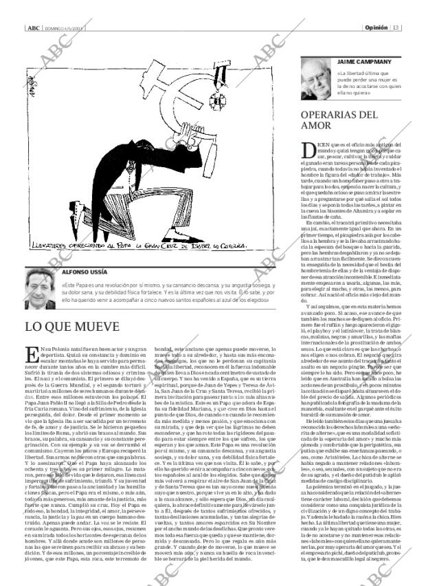 ABC MADRID 04-05-2003 página 13