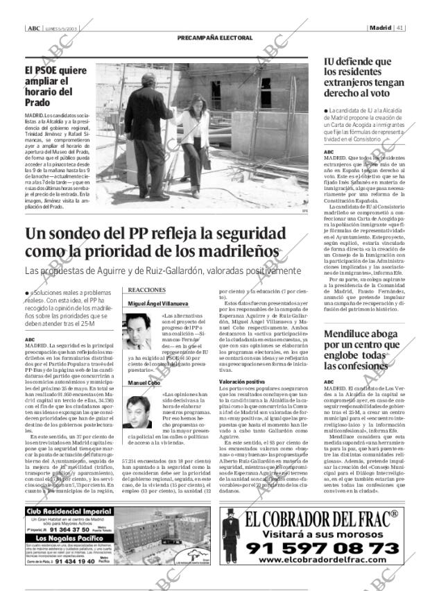 ABC MADRID 05-05-2003 página 41