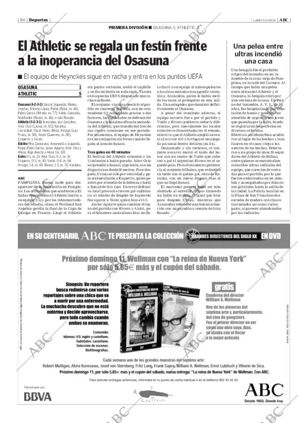 ABC MADRID 05-05-2003 página 94