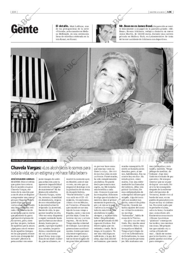 ABC MADRID 06-05-2003 página 104