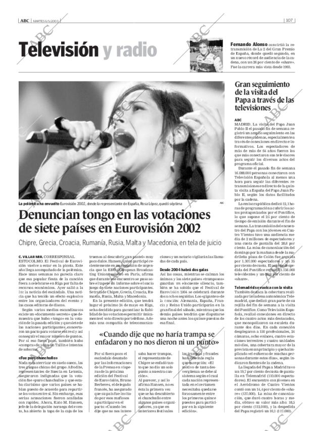 ABC MADRID 06-05-2003 página 107