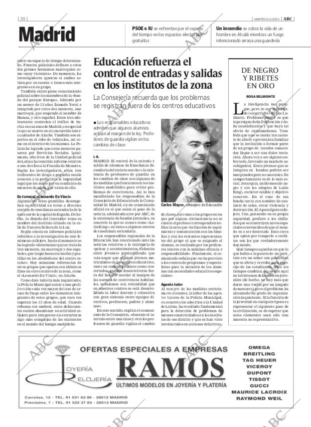 ABC MADRID 06-05-2003 página 35
