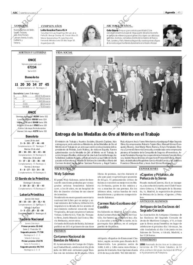 ABC MADRID 06-05-2003 página 45