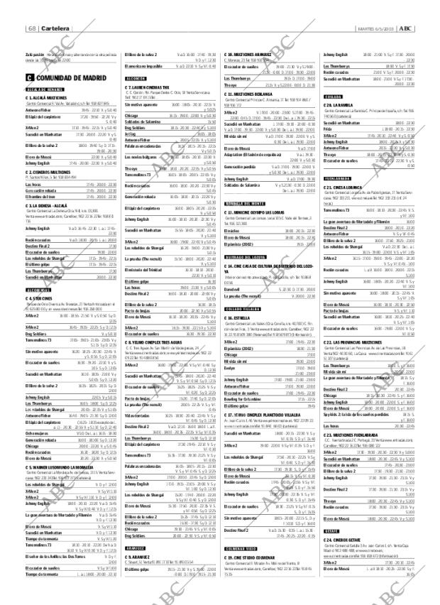 ABC MADRID 06-05-2003 página 68